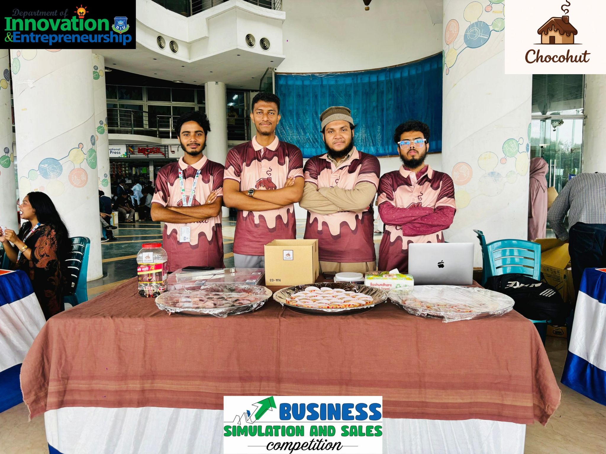 ChocoHut Recognized as a Leading Innovative Student Business at Daffodil International University